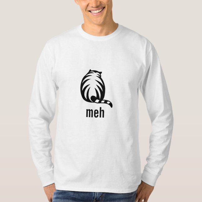 Meh Cat T-Shirt (Front)