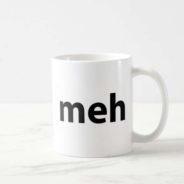 meh coffee mug (Right)