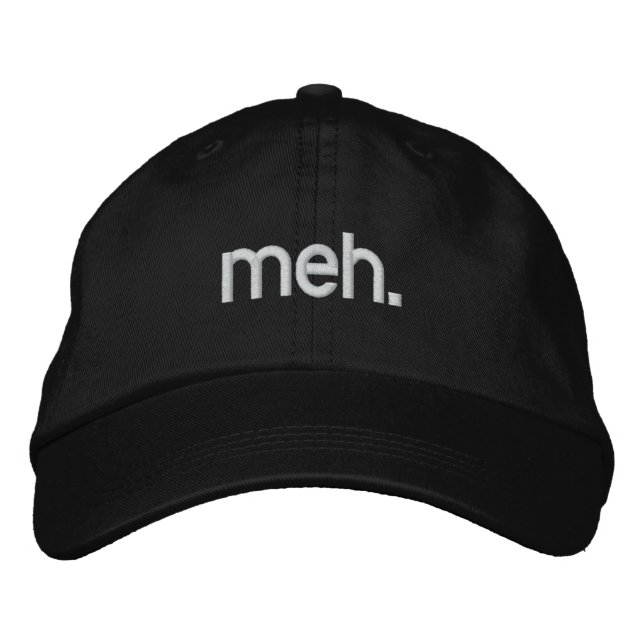 meh. Hat (Front)
