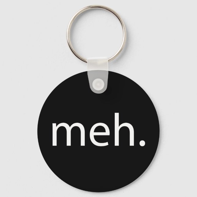 meh keychain (Front)