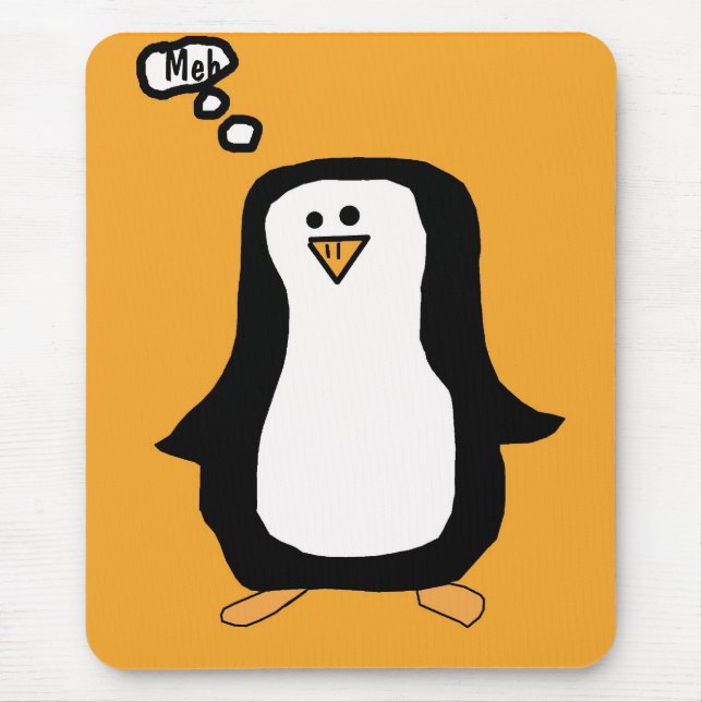 Meh. Mouse Pad (Front)