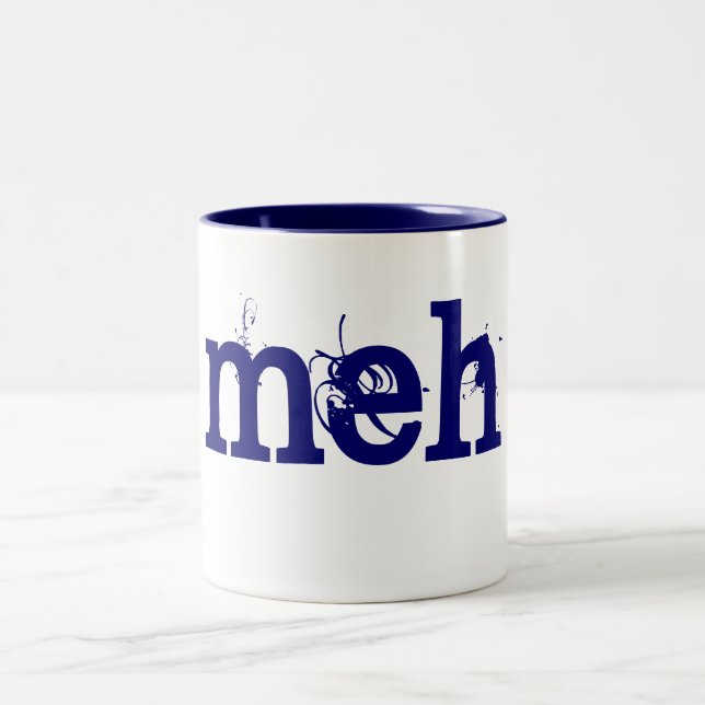 meh Two-Tone coffee mug (Center)