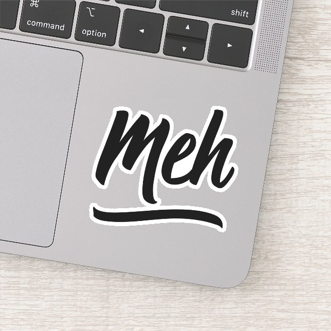 Meh Typography (Detail)