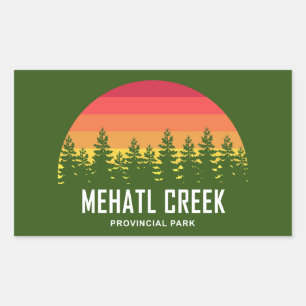 Mehatl Creek Provincial Park Sticker