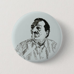 Meher Baba Silence  Pinback Button