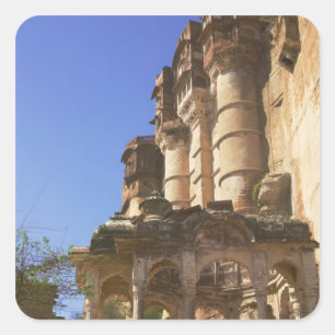 Meherangarh, the Majestic Fort, Jodhpur, Square Sticker