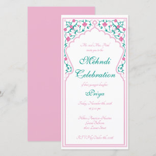 Mehndi Celebration Invitation