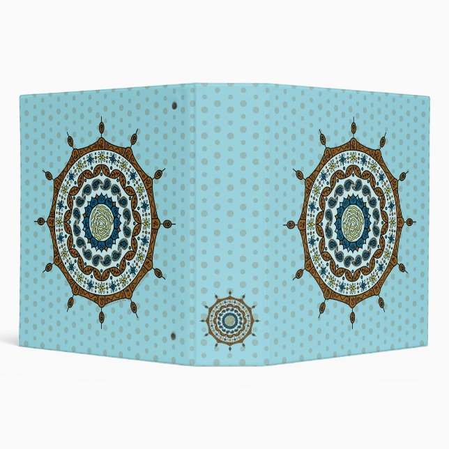 Mehndi Fantasy Copper Binder (Background)