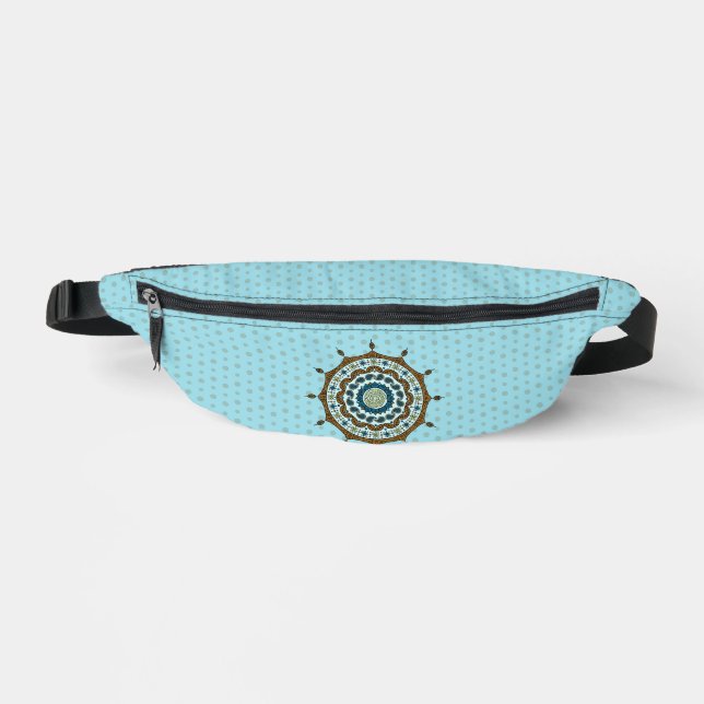 Mehndi Fantasy Copper Fanny Pack (Front)