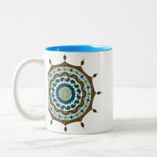 Mehndi Fantasy Copper Mug