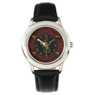 Mehndi Ganesha (Red) Watch