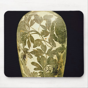 Mei P'ing vase with a black floral decoration Mouse Pad