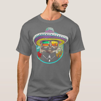 Meican Cat  T-Shirt