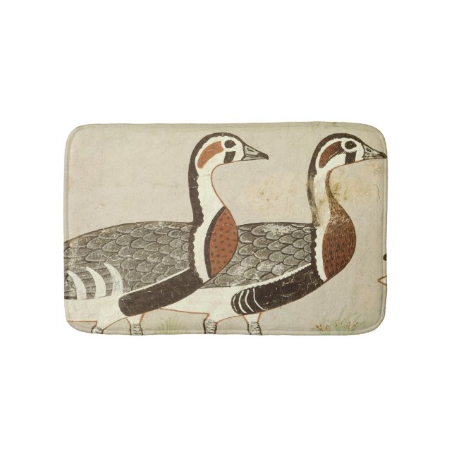 Meidum geese, from the Tomb of Nefermaat and Bath Mat (Front)