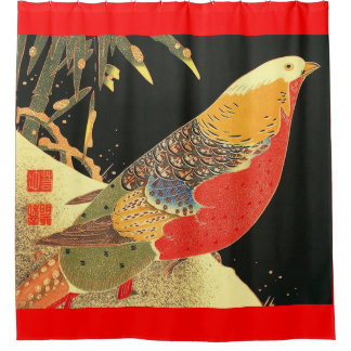 Meiji bird print