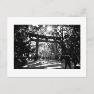 Meiji Shrine, Tokyo, Japon Carte postale
