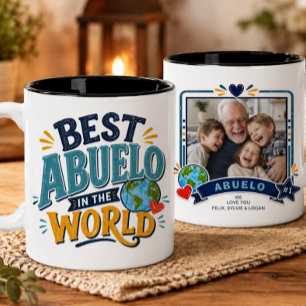 Meilleur Abuelo du Monde Mug Photo