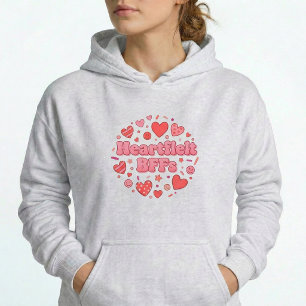Meilleur ami sweat à capuche fantaisiste d'amitié