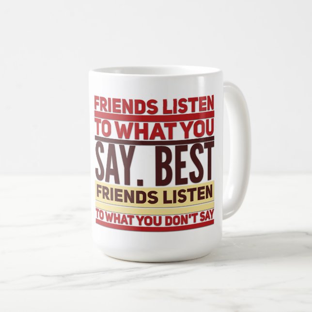 Meilleur Amis Mug Classique (Devant droit)