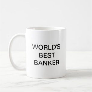 Meilleur banquier du monde en café Mug