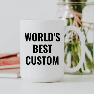 Meilleur Boss Custom Mug Modèle cadeaux de bureau