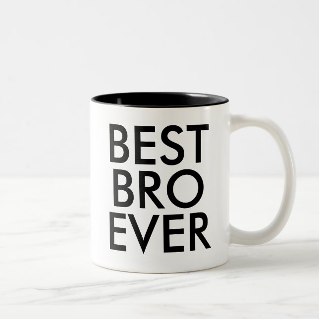 Meilleur Bro Jamais Mug | Brother idée cadeau (Droit)