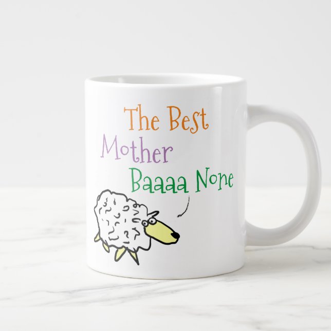 Meilleur cadeau à la mère - une tasse de café géan (Droite)