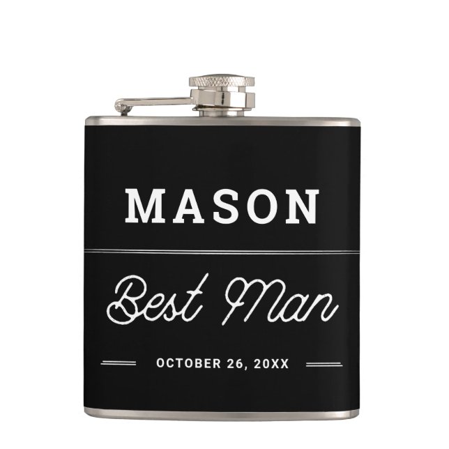 Meilleur cadeau de l'homme Flacon personnalisé (Devant)