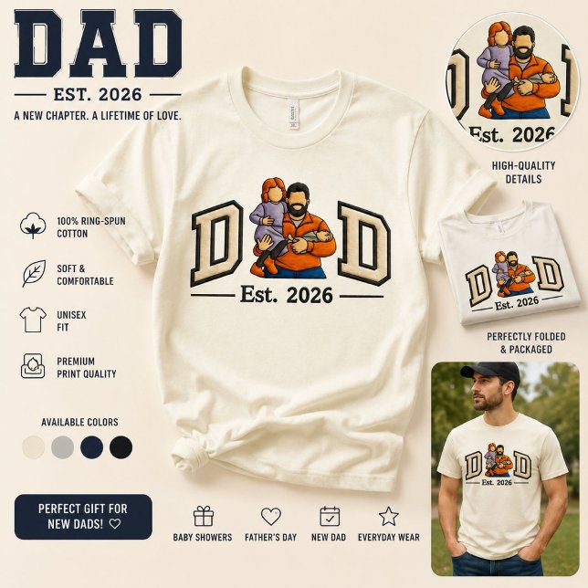 Meilleur cadeau de papa | T-shirt personnalisé pou (Créateur téléchargé)