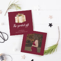 Meilleur cadeau Faire-part de grossesse photo hive