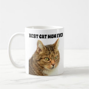 MEILLEUR CAFÉ CHAT MOM JAMAIS PERSONNALISÉ MUG