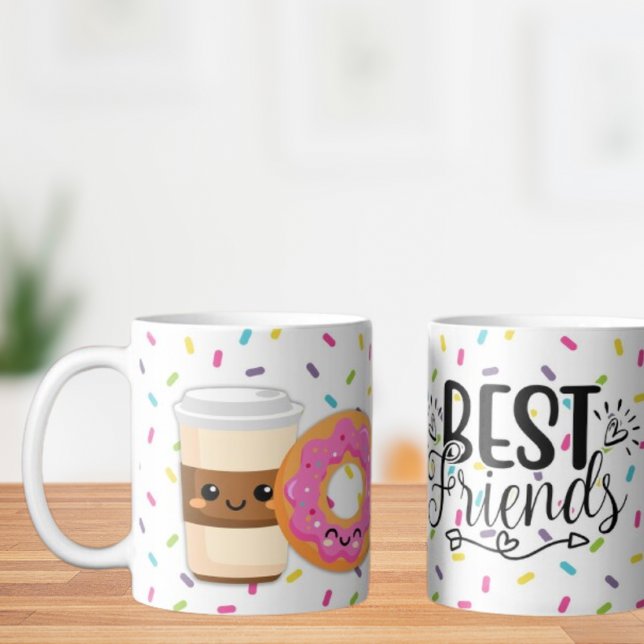 Meilleur Café et Mug de beignes (Créateur téléchargé)