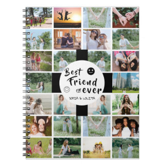 Meilleur Carnet Spiral Pour Amis Forever - Personn