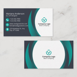 *Meilleur Carte de visite d'élégance de personnali