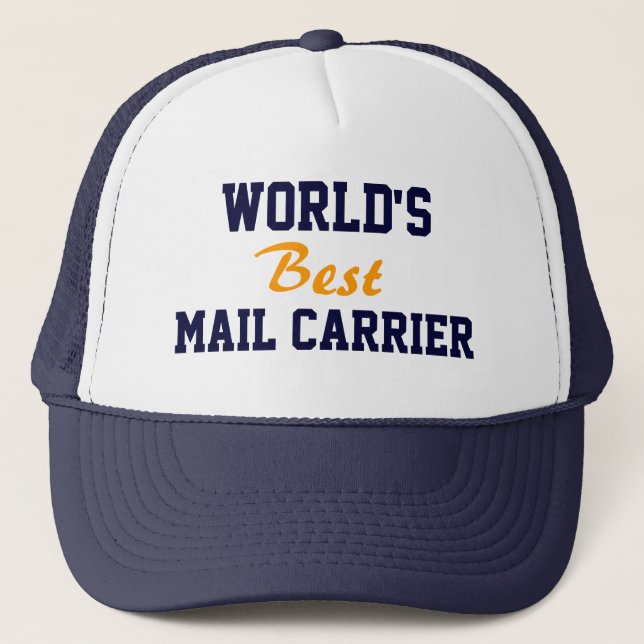Meilleur casquette de messagerie du monde (Devant)
