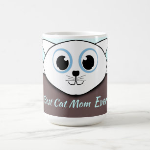 Meilleur chat maman Jamais café Mug
