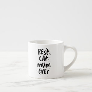 Meilleur chat Maman Jamais Moderne Simple Mug tend