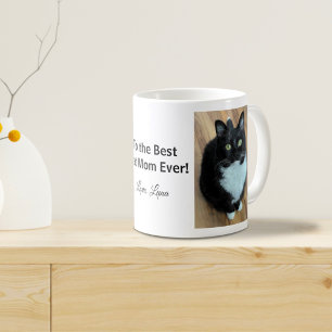 Meilleur chat Maman Jamais Photo Mug