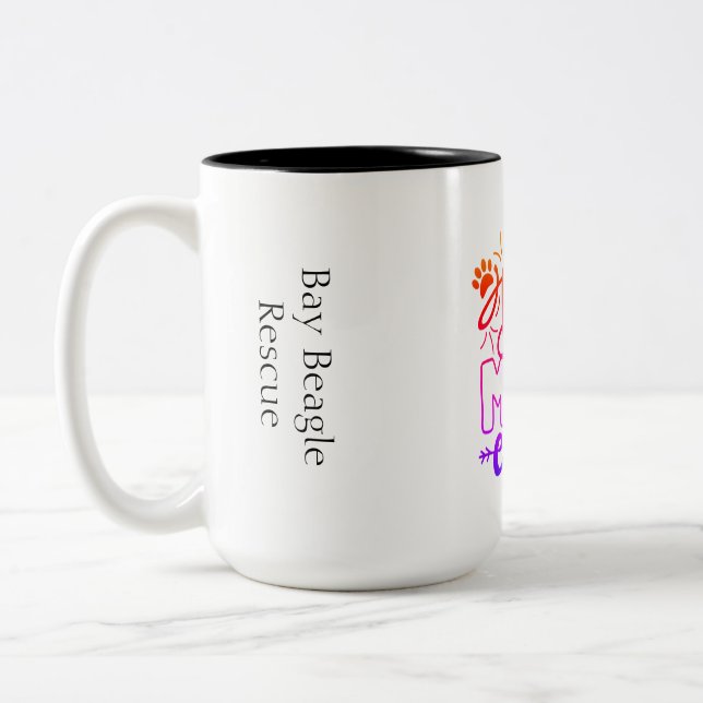 Meilleur chien maman jamais Mug (Gauche)