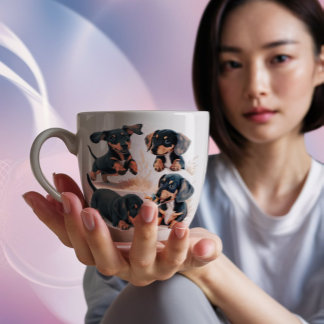 "Meilleur chien maman/papa jamais" cadeau Mug pers