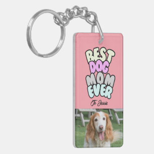 Meilleur chien Maman photo personnalisée et nom