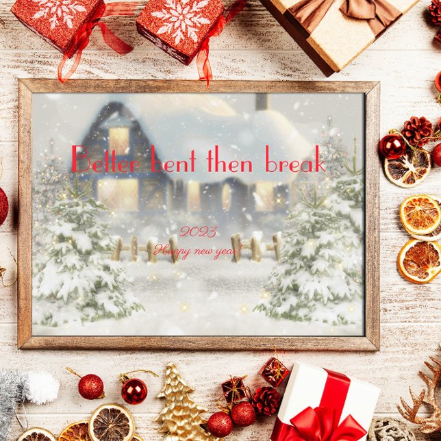 Meilleur choix que de casser les voeux affiche de  (Créateur téléchargé)