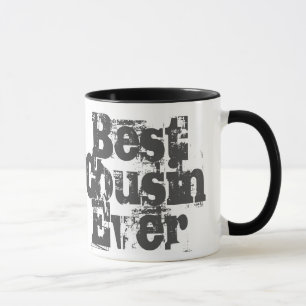 Meilleur Cousin Jamais - Mug à café à deux tons