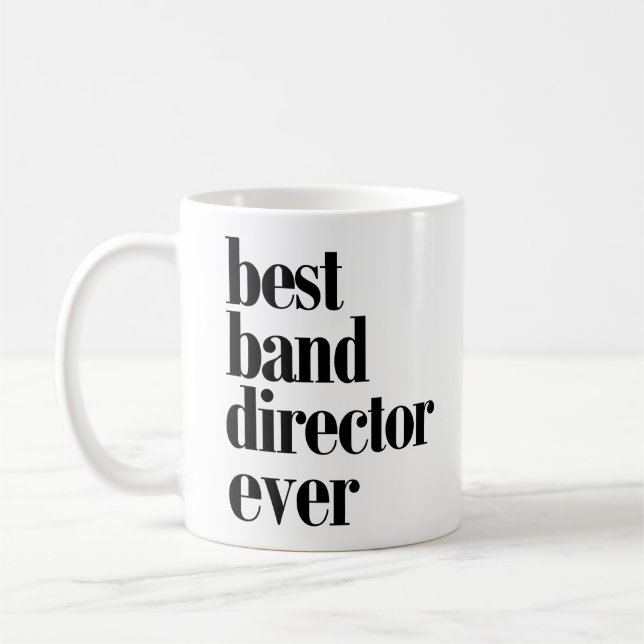 Meilleur directeur Ever Mug de bande ! (Gauche)