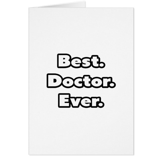 Meilleur. Docteur. Jamais. (Devant)