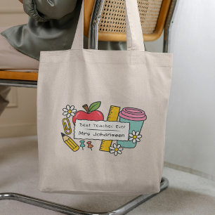 Meilleur Enseignant Jamais Sac Maternelle Cadeau M