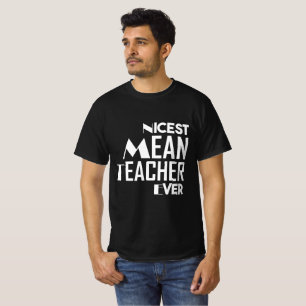 Meilleur Enseignant Moyen Jamais T-shirt