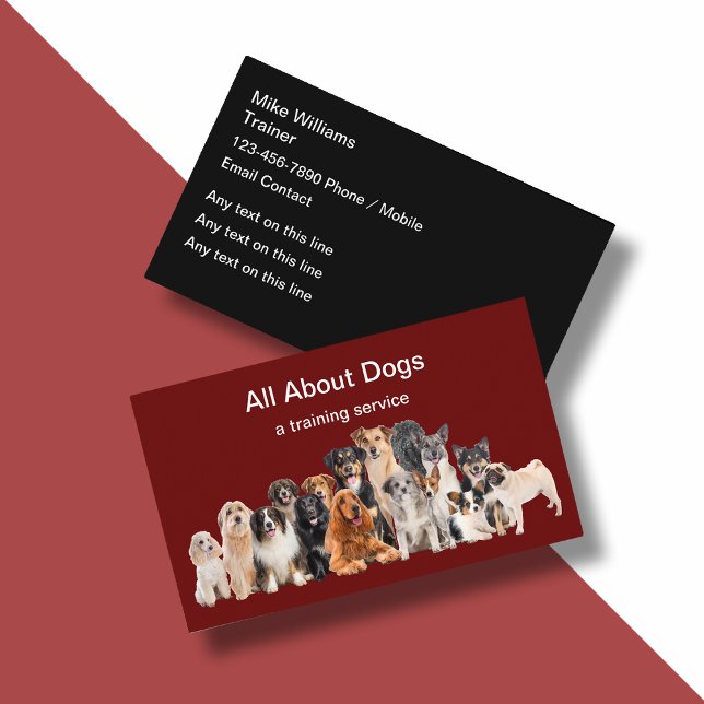Meilleur entraîneur de chiens Nouveaux Cartes de v (Créateur téléchargé)