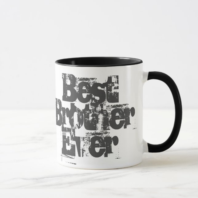 Meilleur Frère Jamais - Mug à café à deux tons (Droite)
