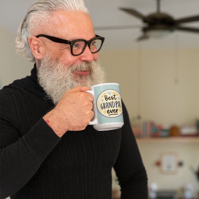 Meilleur grand-père jamais Mug (Let Grandpa know that he's the best with this thoughtful mug! )